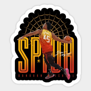 Donovan Mitchell Spida Sticker